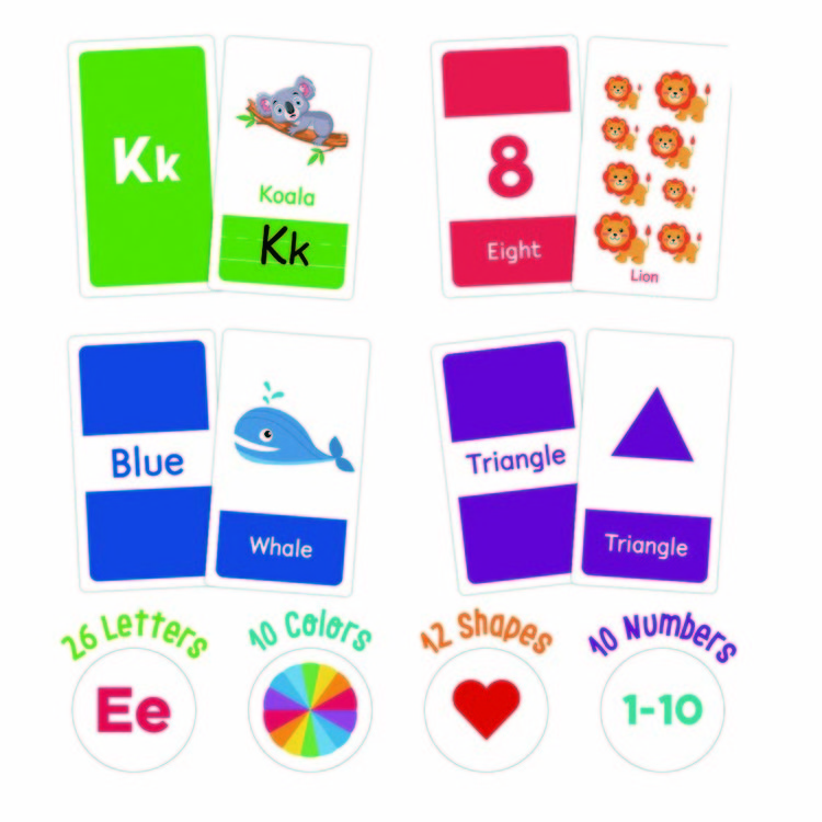 Stocks Avalibe Customized Flash Cards For Kids Educational Toddler Letter Learning Flash Card Printing