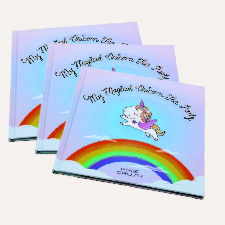 Custom Design Print On Demand Hardcover Children Books Printing