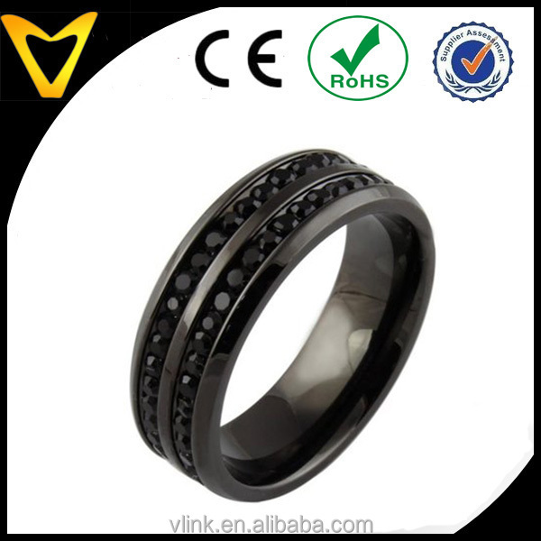 Vlink jewelry titanium stainless steel jewellery men's fashion rings