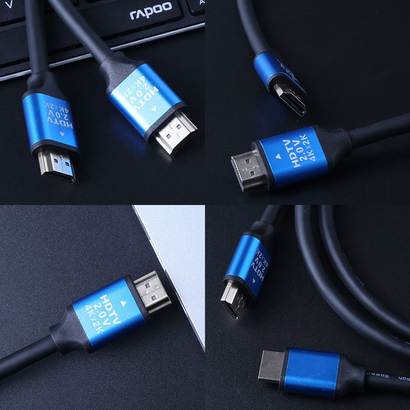 Wholesale New Hot  HDMI Cable 4k Male To Male 60hz OEM ODM Bulk HDMI Cable  With Ethemet 1.5m 2m 3m 5m 10m 15m 20m 30m HD Cable