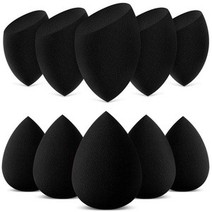 Luxury Black Gourd  Cut Top Makeup Beauty Sponge A Variety Of Colors And Shapes Can Be Customized Makeup Sponge Custom Logo