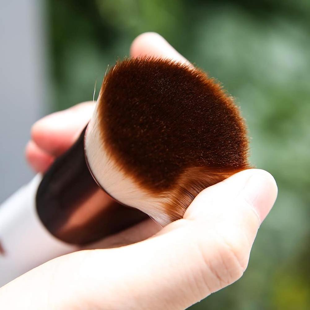 Best Seller Kabuki Makeup Brushes Flat Top Case For Makeup Brush Natural Hair Makeup Foundation Brush