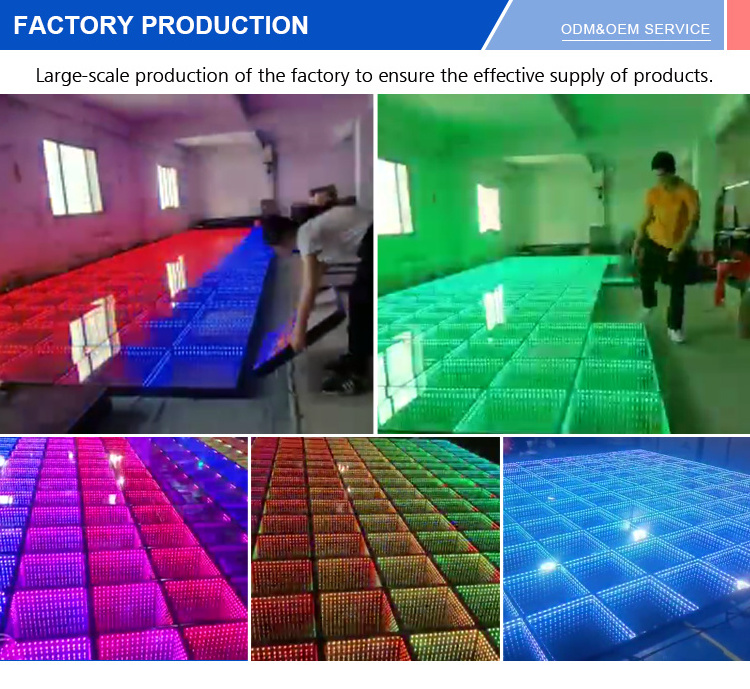 Outdoor Event Disco Dj Night Club Digital Magnetic Pixel Colorful Light Led Dance Floor