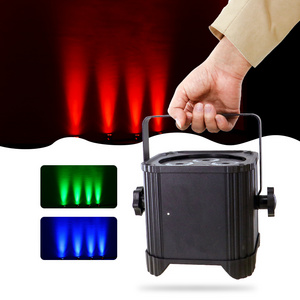 Portable Wireless Wi-Fi Remote Dmx  Control Battery Powered Led Battery  Par Light