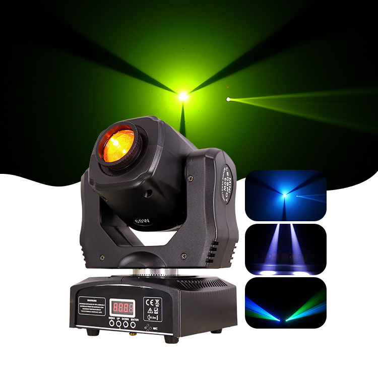 Factory Direct Sale 60W Mini Led Dmx Gobo Spot Light Club Dj Stage Lighting Party Moving Heads Light