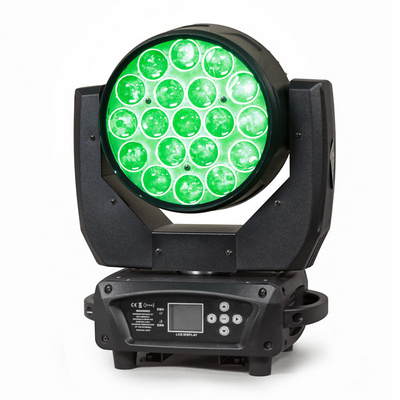 Stage Moving Head Wash Light 19 Pcs 15W Zoom Led  Rgbw 4 In 1