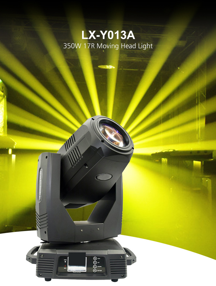 Super Brightness Professional Led Stage Light 350w Sharpy Beam Moving Head 350W 17r Disco Beam Light