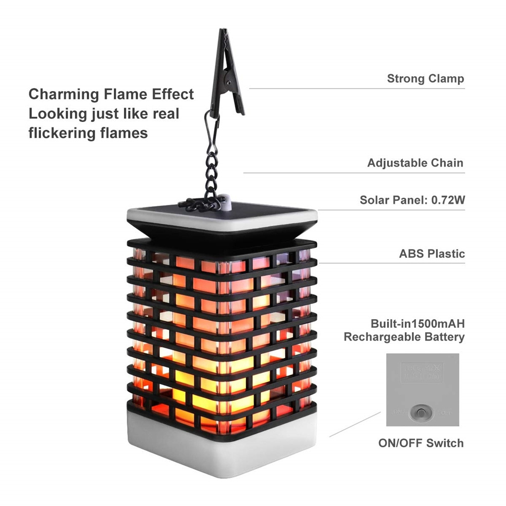 2020 New solar flame lantern Light For Decoration