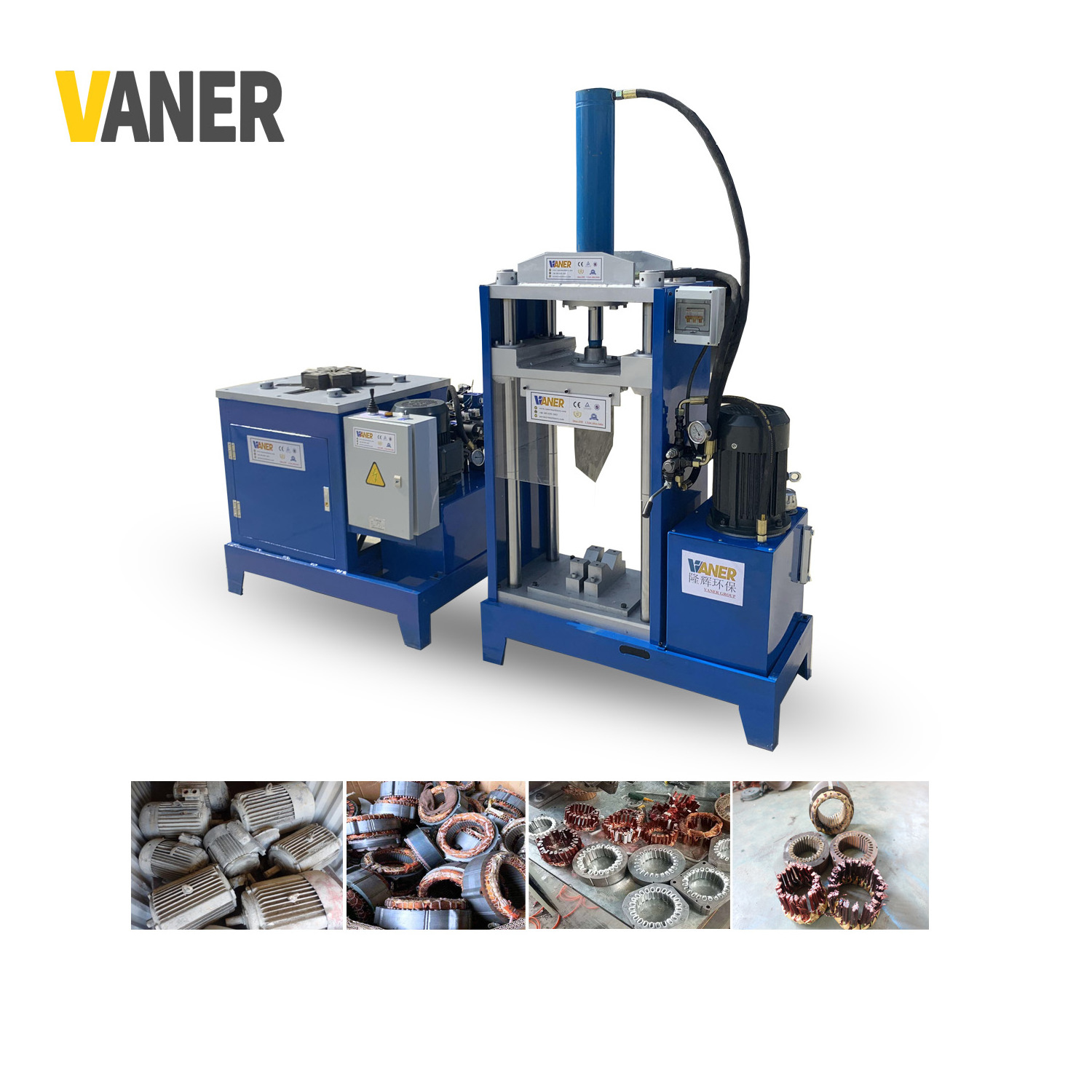 VANER Automatic Motor Winding Machine Electric Motor Recycling Machine Electric Motor Recycling Machine Chruser MR-TS