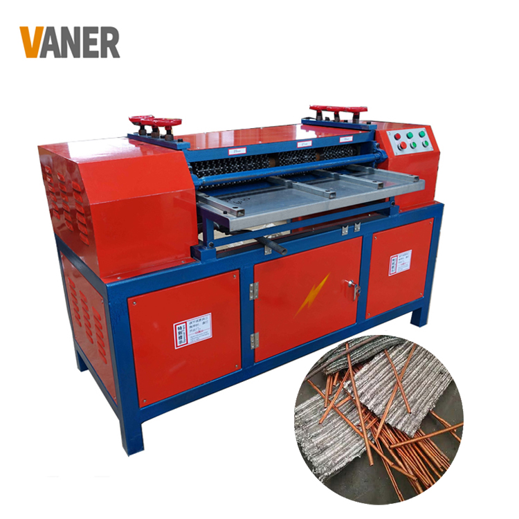 Copper And Aluminum Radiator Separating Machine Waste Air Conditioner Radiator Separator Recycling Machine