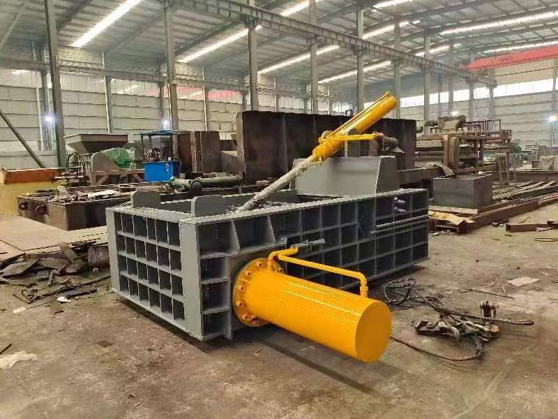 VB2000 Horizontal Waste Aluminum Can Baler Metal Compactor Hydraulic Press Automatic Scrap Pet Plastic Car Tyre Baling Machine