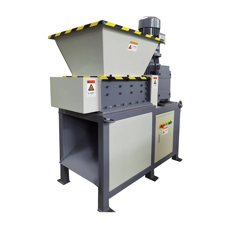 VANER Single Shaft Shredder Machine Portable Metal Scrap Shredder Scrap Cans Shredder