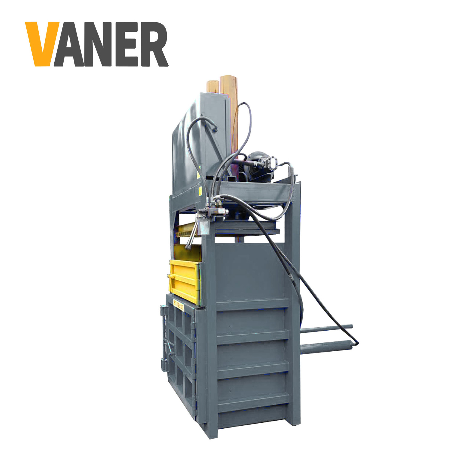 VANER metal compacting machinery metal drum scrap compactor metal hydraulic bailing press