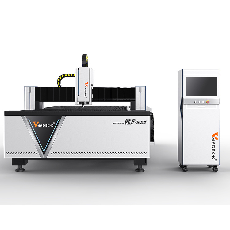 Fiber Laser 1000w 2000w 3000w 4000w Mild Stainless Steel Plate Laser Cutting Machine