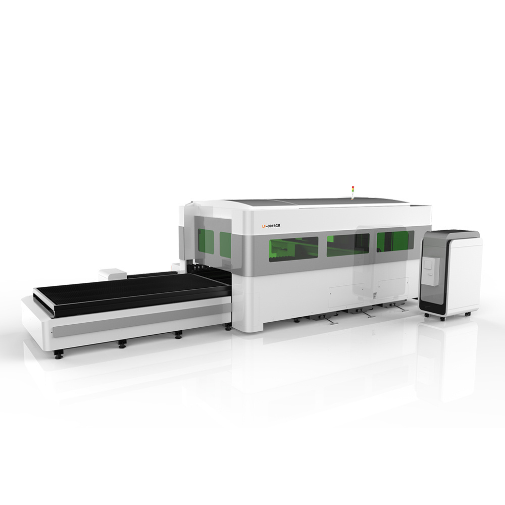 3000W CNC Protected Fiber Laser Carbon Steel Cutting Machine for Metal Sheet and Pipe