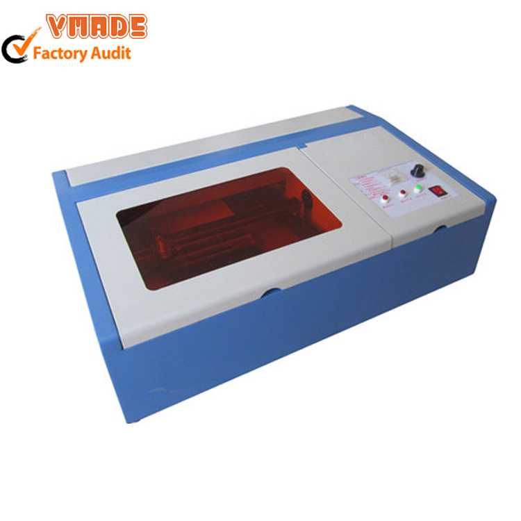 Mini Rubber Stamp Making Machine Acrylic Leather Paper Cloth MDF Engraving Cutting Machine CO2 Laser Machine Small type