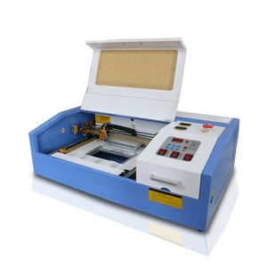 Mini Rubber Stamp Making Machine Acrylic Leather Paper Cloth MDF Engraving Cutting Machine CO2 Laser Machine Small type