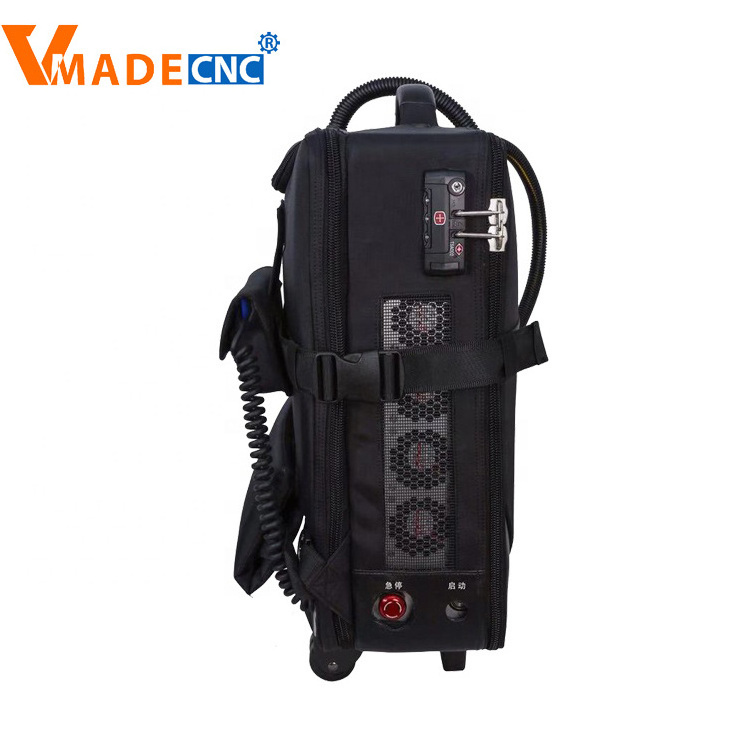 100W High Quality Laser  Cleaning Machine portable laser rust removal