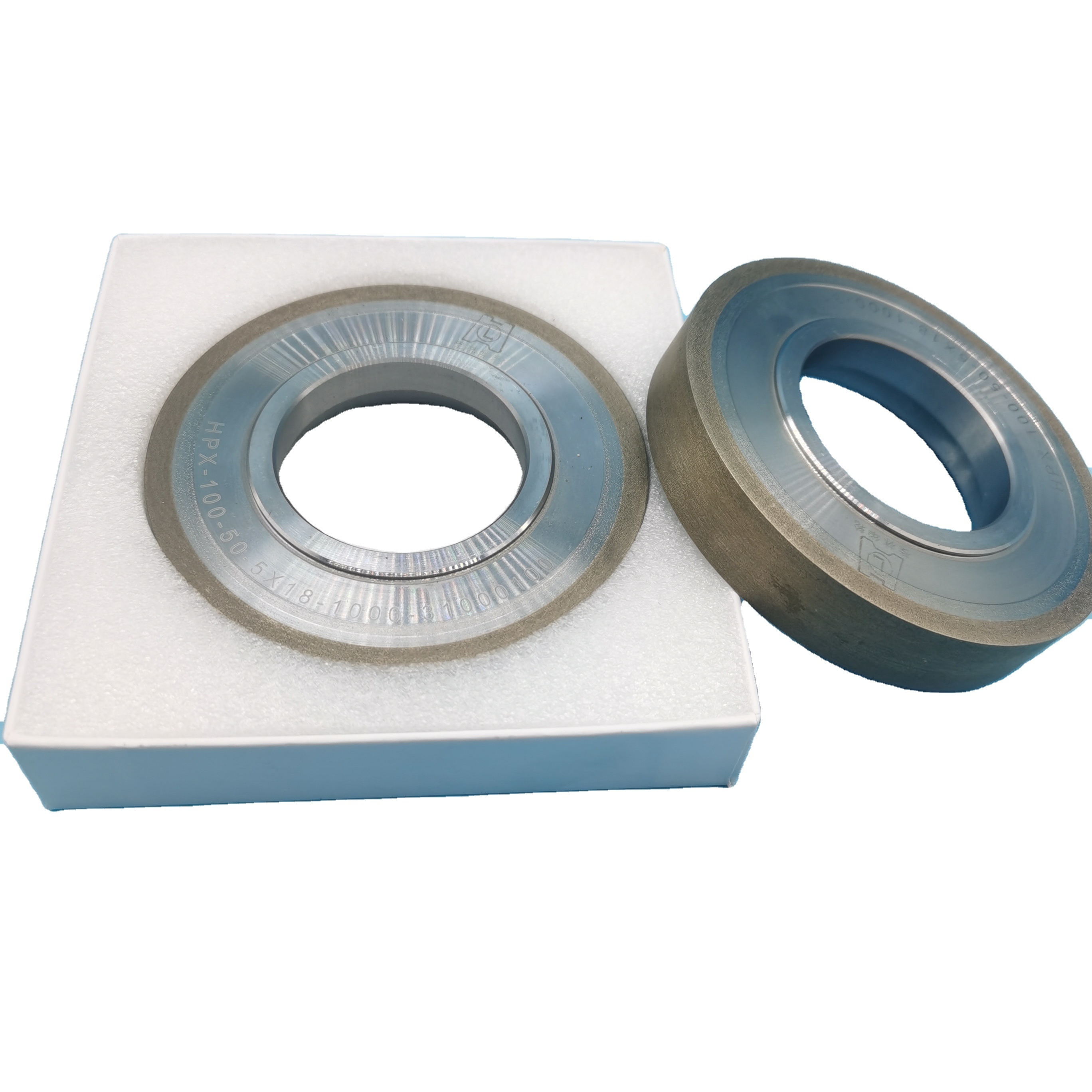 China wholesale good quality 125 mm diamond sintered flat grinding wheels for glass polishing and sharping