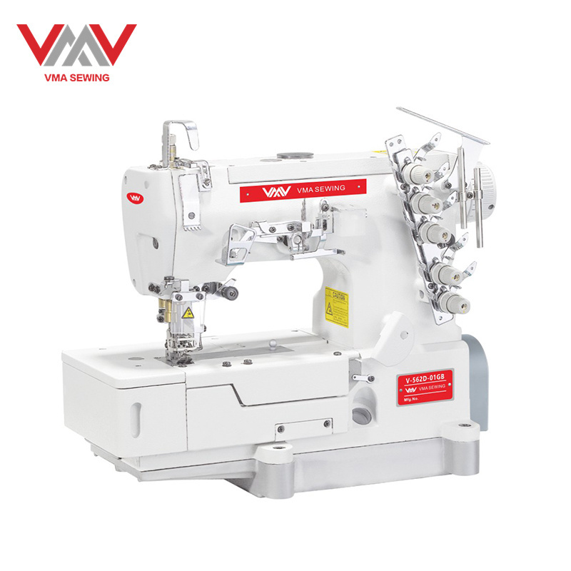 VMA V-562D-01GBx356 Direct drive flat bed interlock Pegasus sewing machine