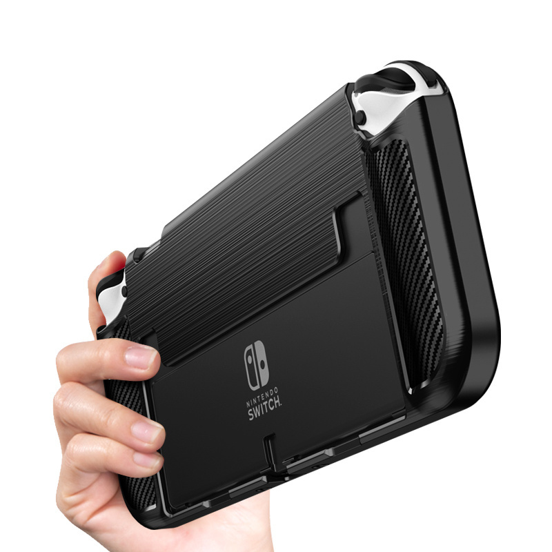 New Back Cover For Nintendo Switch OLED Case Soft TPU Case Shell For Nintendo Switch OLED Accessories