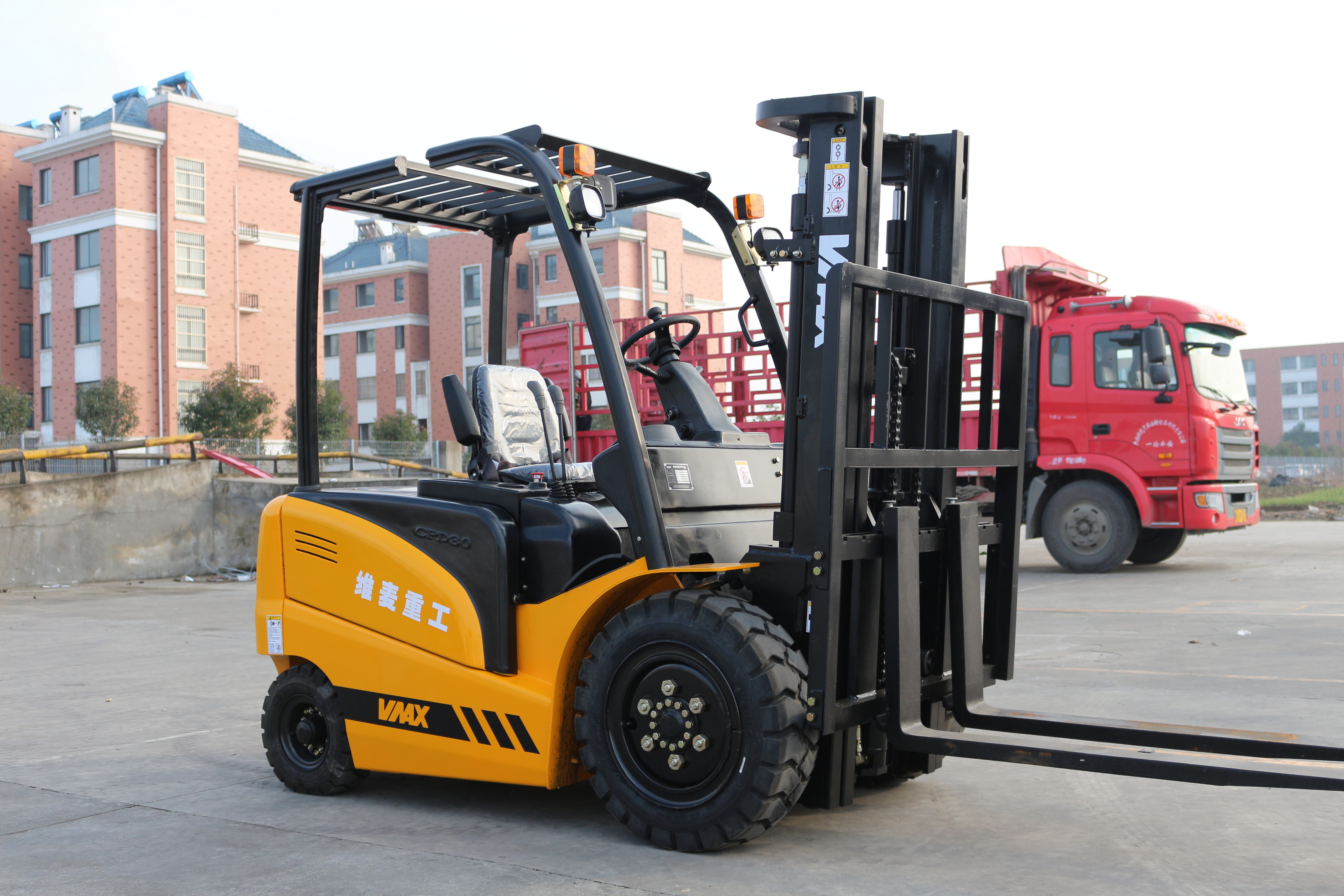 Battery operated electric forklift 2.5 ton New Mini battery Forklift 2.5 Ton CPD 25 smart Electric Forklifts