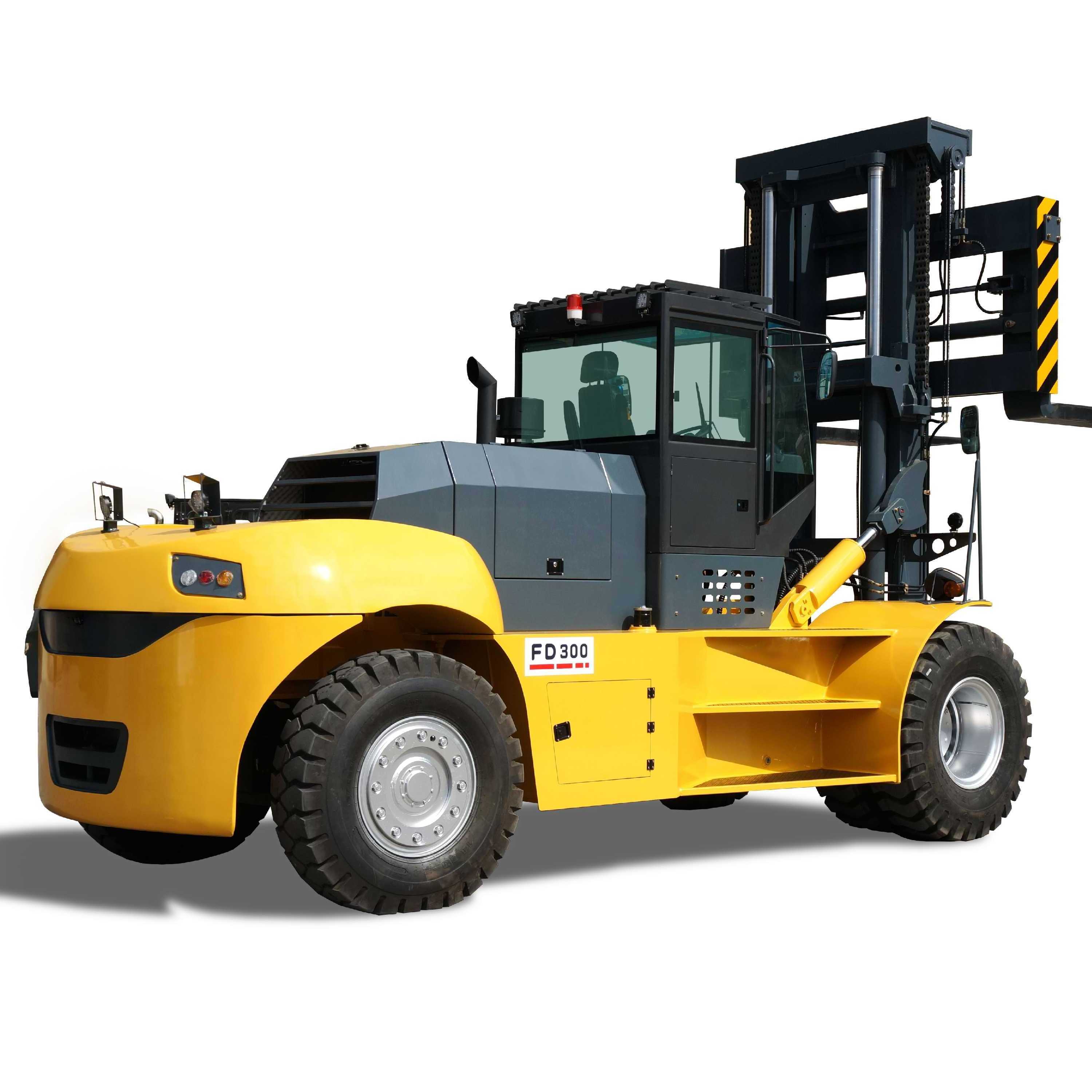 container forklift truck 15 ton 20 ton 25 ton 30 ton 35 ton diesel forklift price with Chinese engine