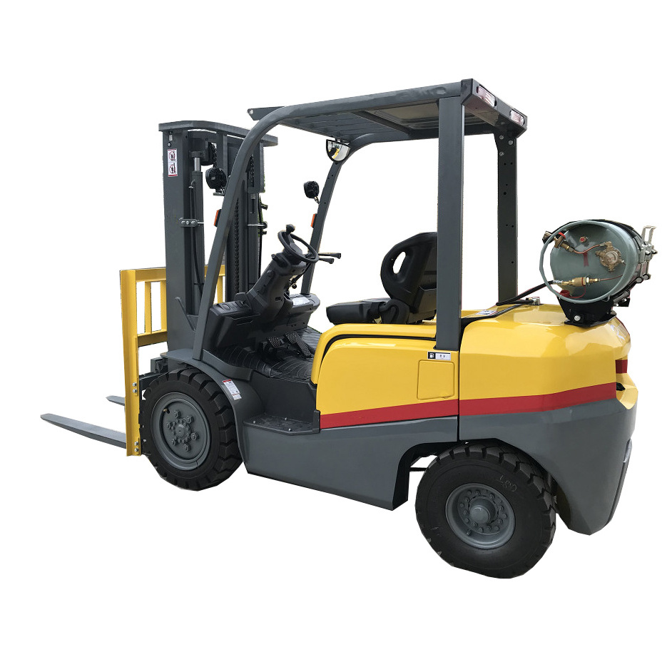 Hot selling automatic transmission 3ton gasoline/lpg dual fuel forklift with japan K25 engine