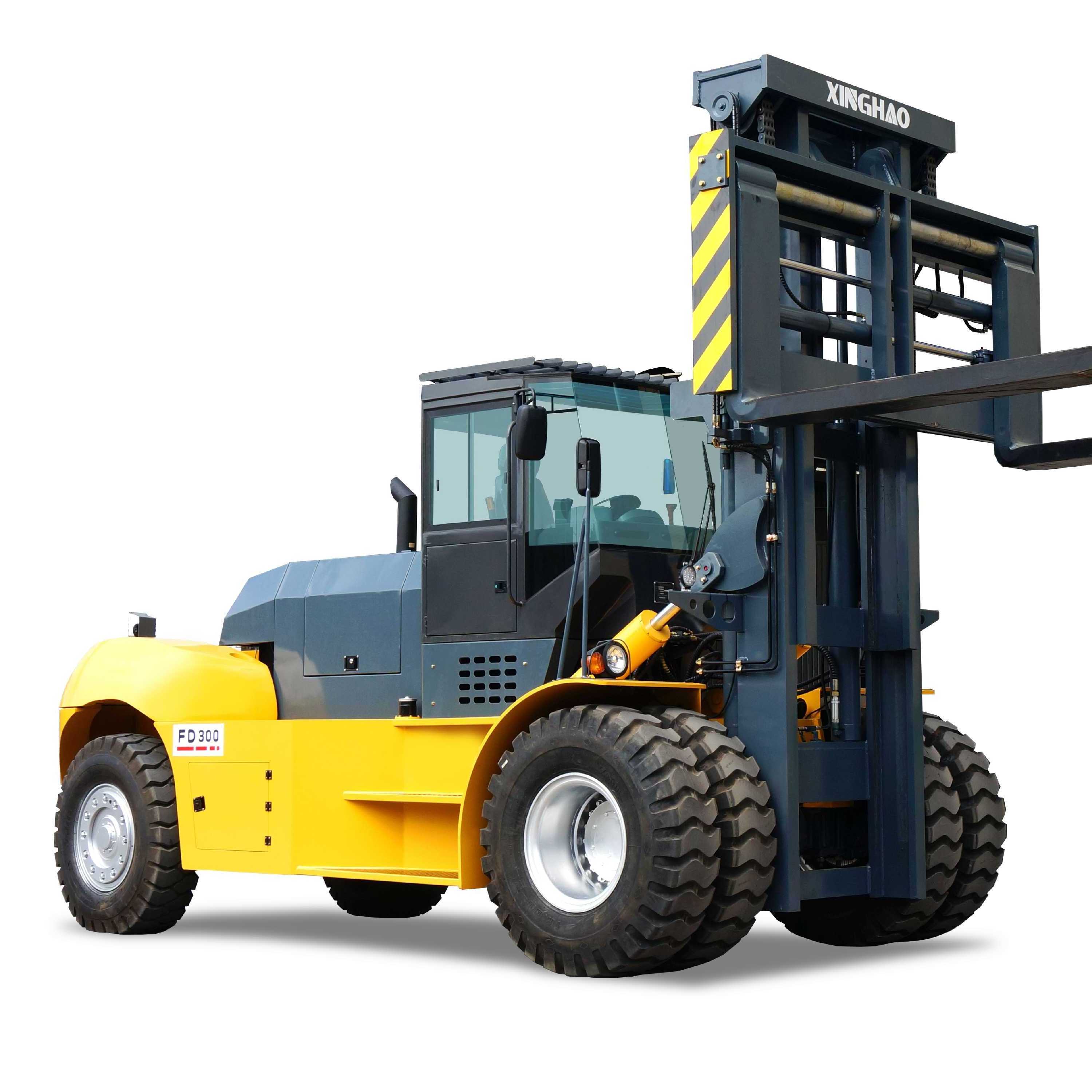 container forklift truck 15 ton 20 ton 25 ton 30 ton 35 ton diesel forklift price with Chinese engine