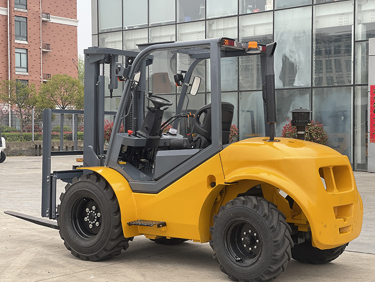 VMAX  Heavy Duty 10 ton  15 ton 20ton 4WD Rough Terrain  Forklift with Double Front Tires