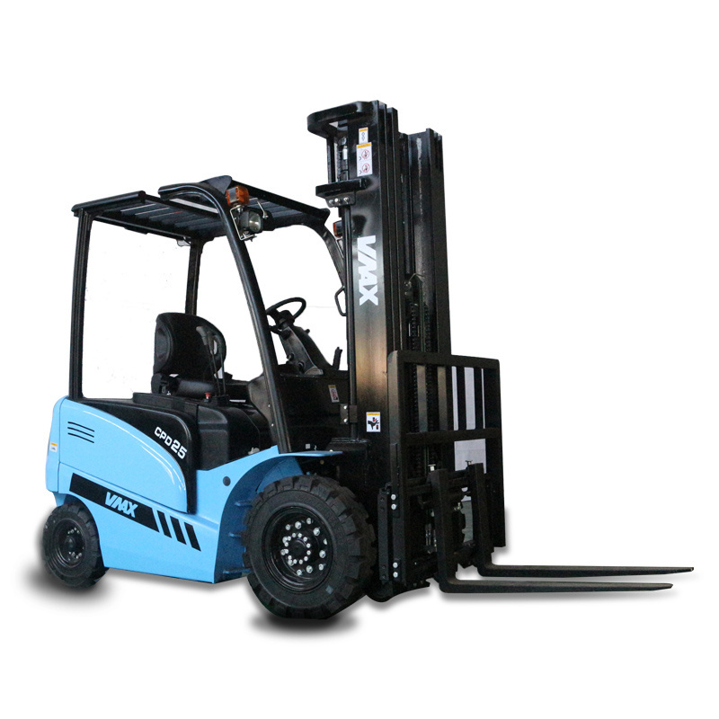 Vmax mini electric fork lift 2 ton electric forklift with best price