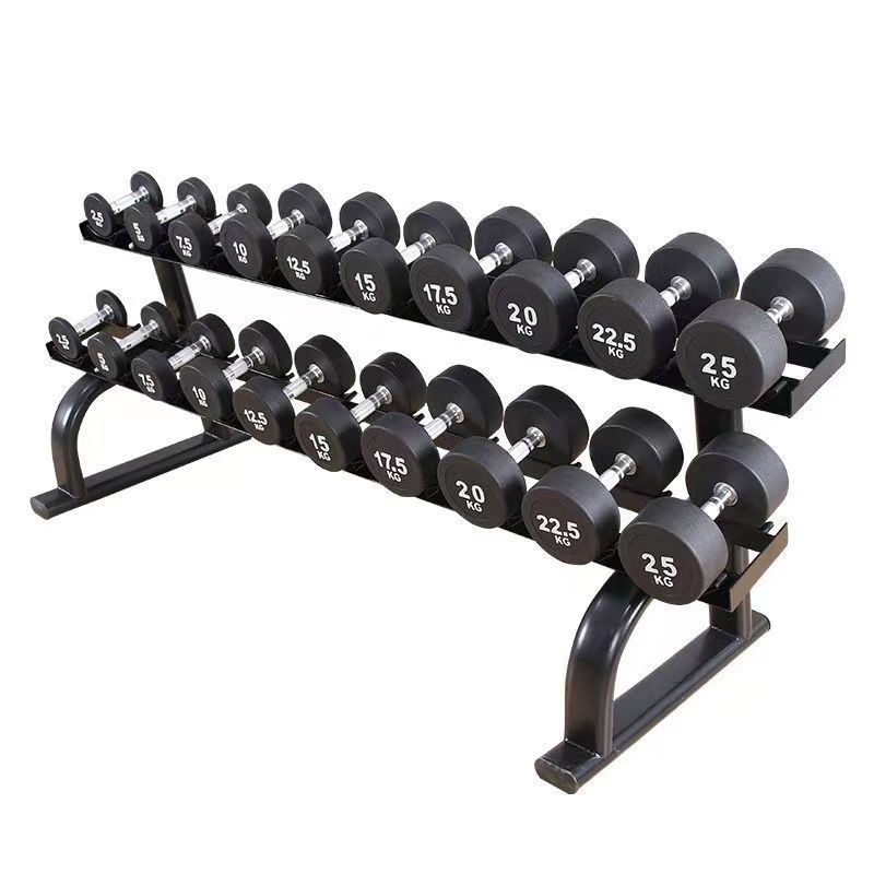 high quality Commercial gym fitness equipment 85kg dumbbell rack Multi Function Professional Training Gym dumbbell rack