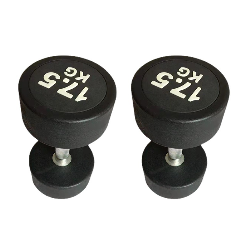 gym fitness sets exercise fitness & body building round dumbbell set with rack weights dumbbell rack