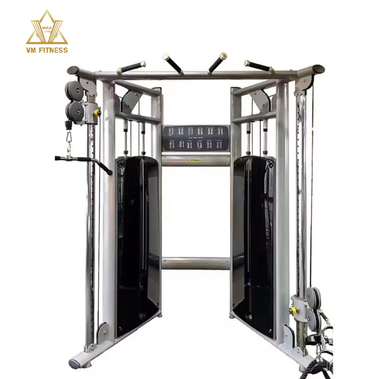 multi station home gym Weight pulley System commercial functional trainer fitness accessories sports equipment cable machine