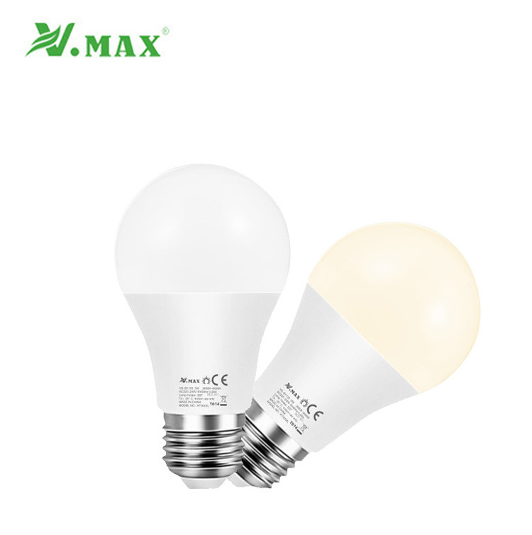 Vmax General E27 Screw Energy Saving Factory price B2B Aluminum Intelligent Module Led Smart Bulbs