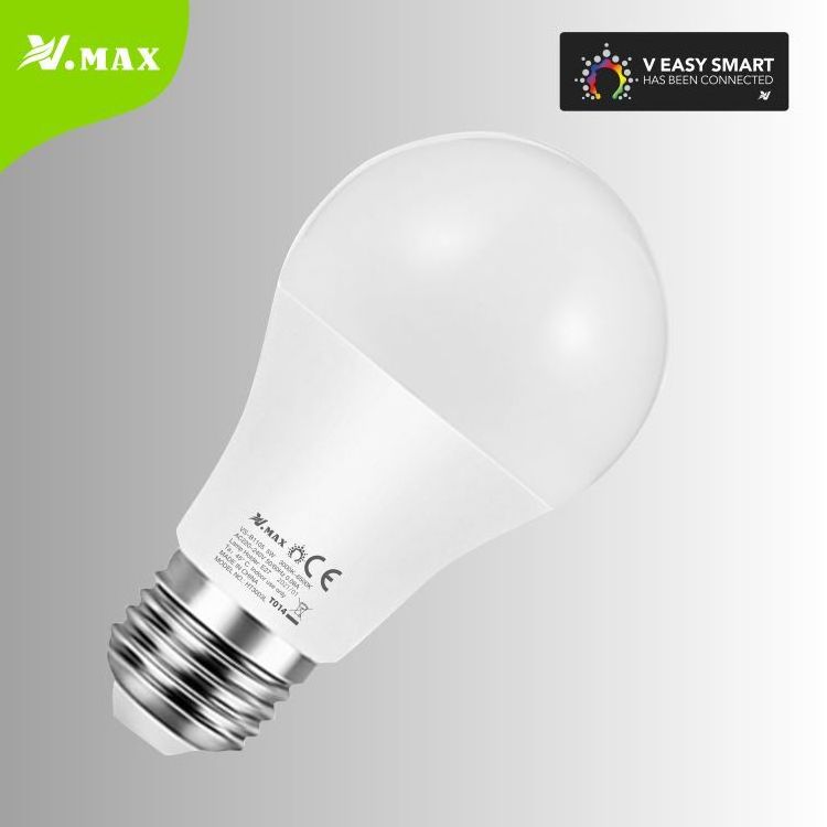 Vmax General E27 Screw Energy Saving Factory price B2B Aluminum Intelligent Module Led Smart Bulbs