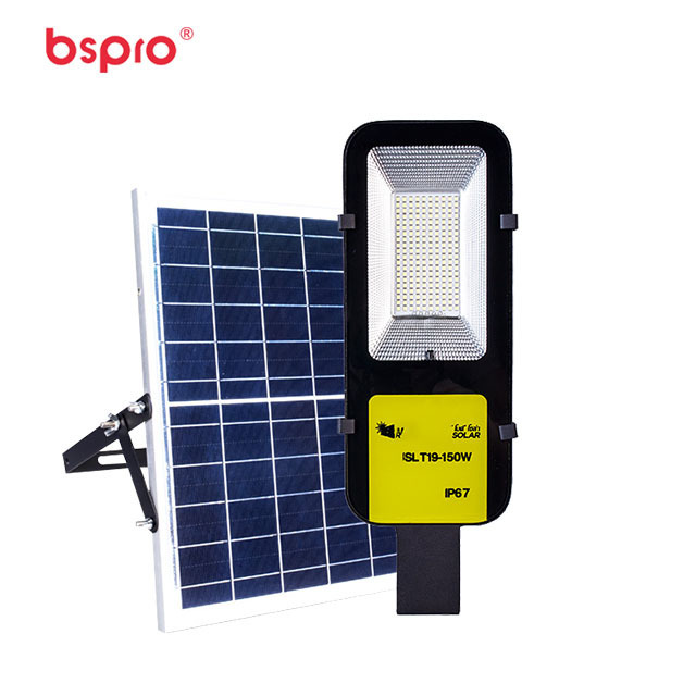 Supplier Auto Sensor Camping Grounds All-Weather 150W Solar Powered Powered Outdoor Street Lights