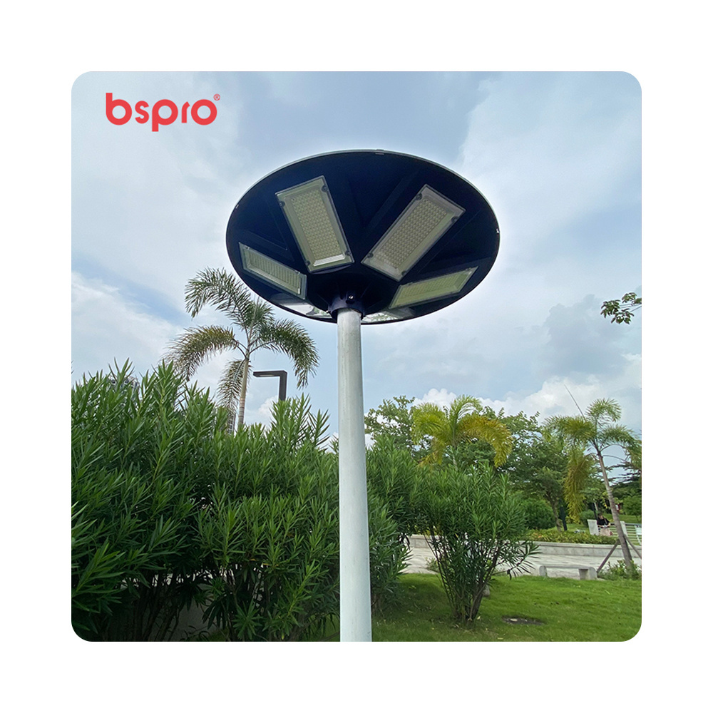 Bspro Lantern Pole Park Lawn Lamp Battery Power Led Lights Solar Garden Light