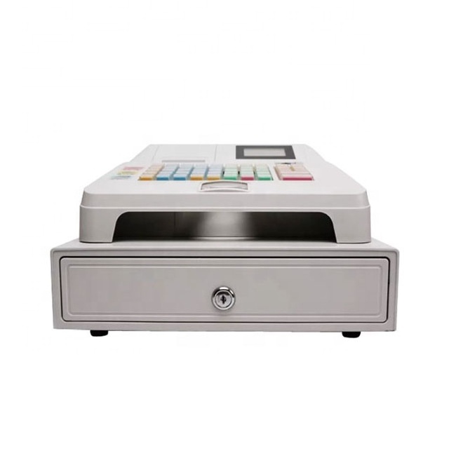 48 Keys Electronic Cash Register For Shop Cash Register Counter Cashier Machine for Supermarket POS with Printer