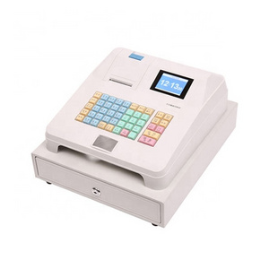 48 Keys Electronic Cash Register For Shop Cash Register Counter Cashier Machine for Supermarket POS with Printer