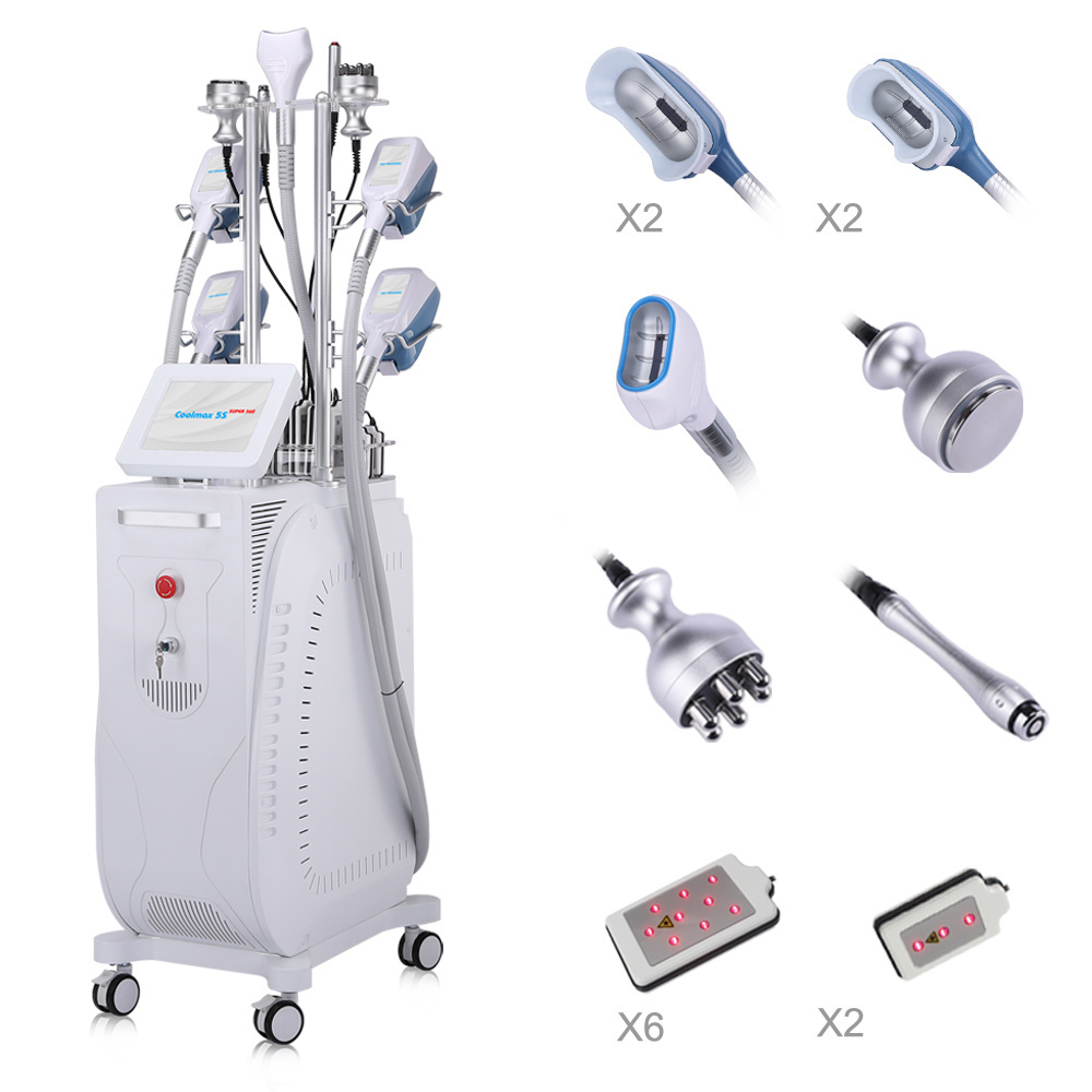 2022 Non Surgical Cavitation RF Fat Removal Body Shaping Coolsculption 360 Fat Freezing Cryolipolysis Slimming Machine