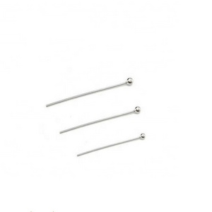 925 Sterling Silver Headpin Ear Pin For Earring Jewelry Making DIY Jewellery Accessories