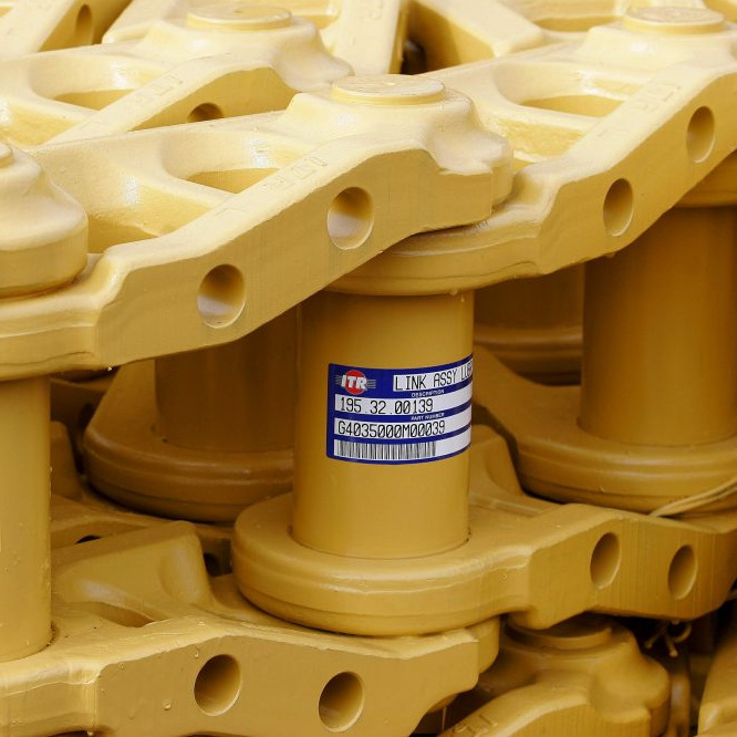 D7R track chain link for CAT bulldozer undercarriage parts Compatible with LIEBHERR PR744L