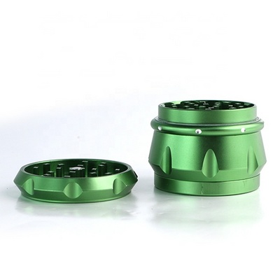 2022 Grinders Herbal Smoking Tobacco Alloy 4 Layers Metal Grinder Custom Logo Dry Herb Grinder