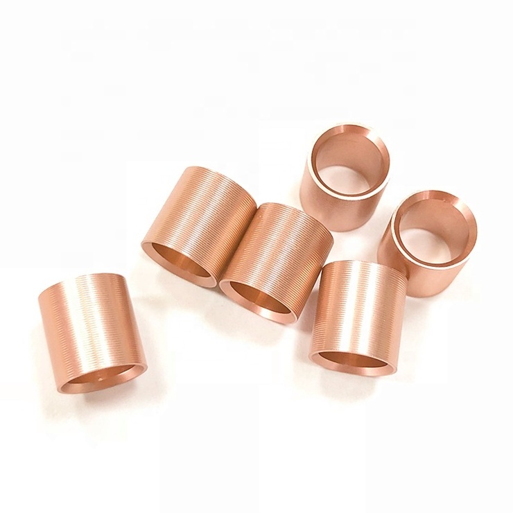 Free Sample OEM CNC Service Factory Customized Bronze Brass Collar Bushing Copper Bushing