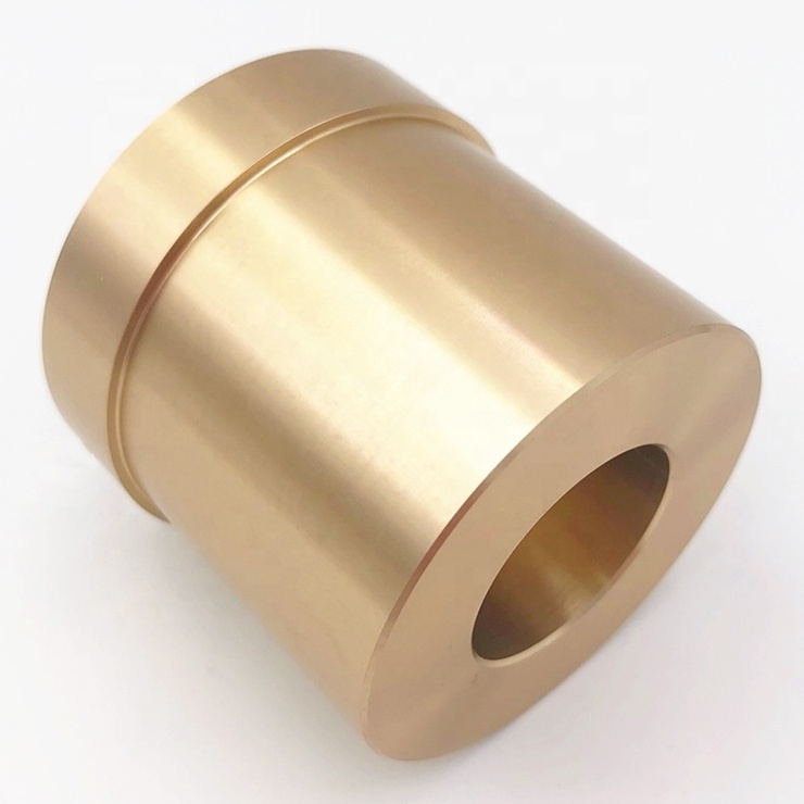 Free Sample OEM CNC Service Factory Customized Bronze Brass Collar Bushing Copper Bushing