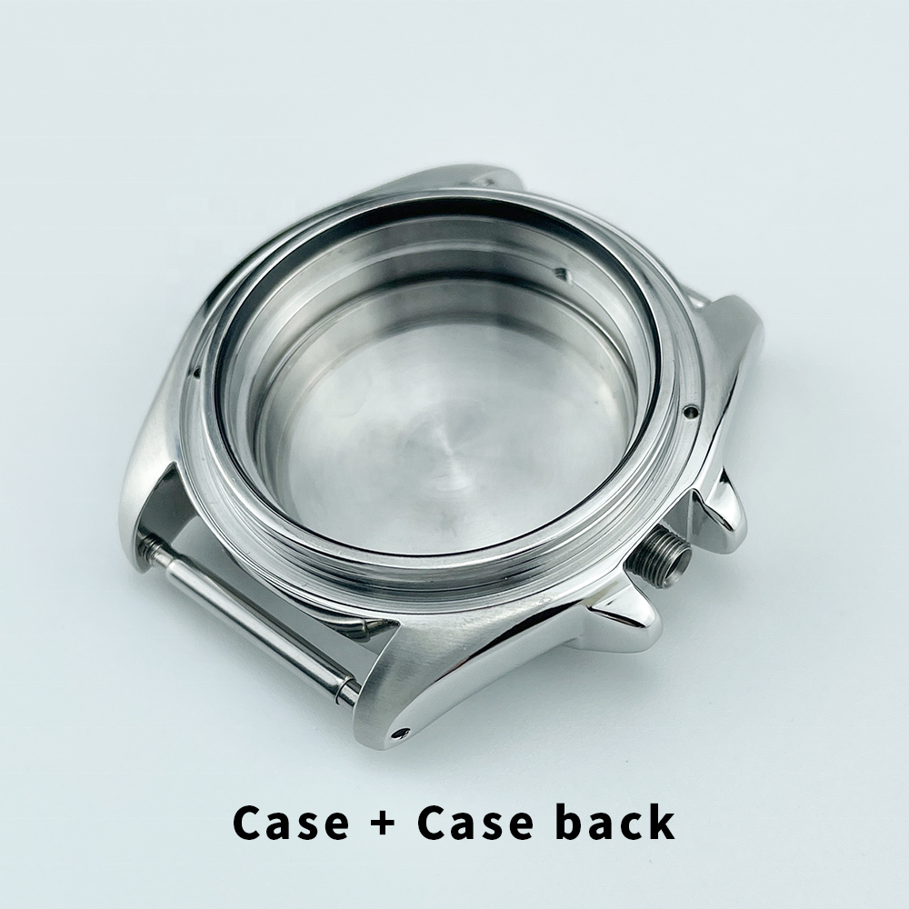 Custom Logo Cnc Machining Services Metal 316l Stainless Steel Watch Case