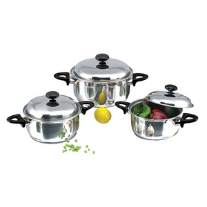 Hot Deal High Quality Stainless Steel Cookware Set Modern Non Stick Kitchenware Cooking Pots Set