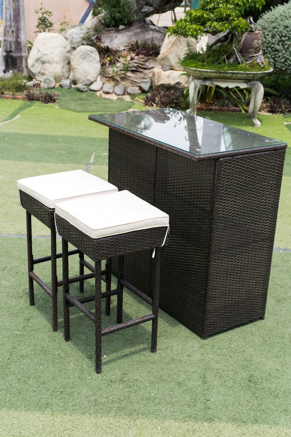 Outdoor furniture, outdoor, Garden Furniture, Small Bar Set