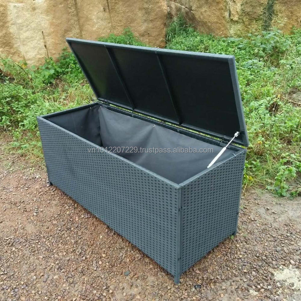 PE Poly Wicker Rattan Outdoor / Garden Furniture - BIG Storage box